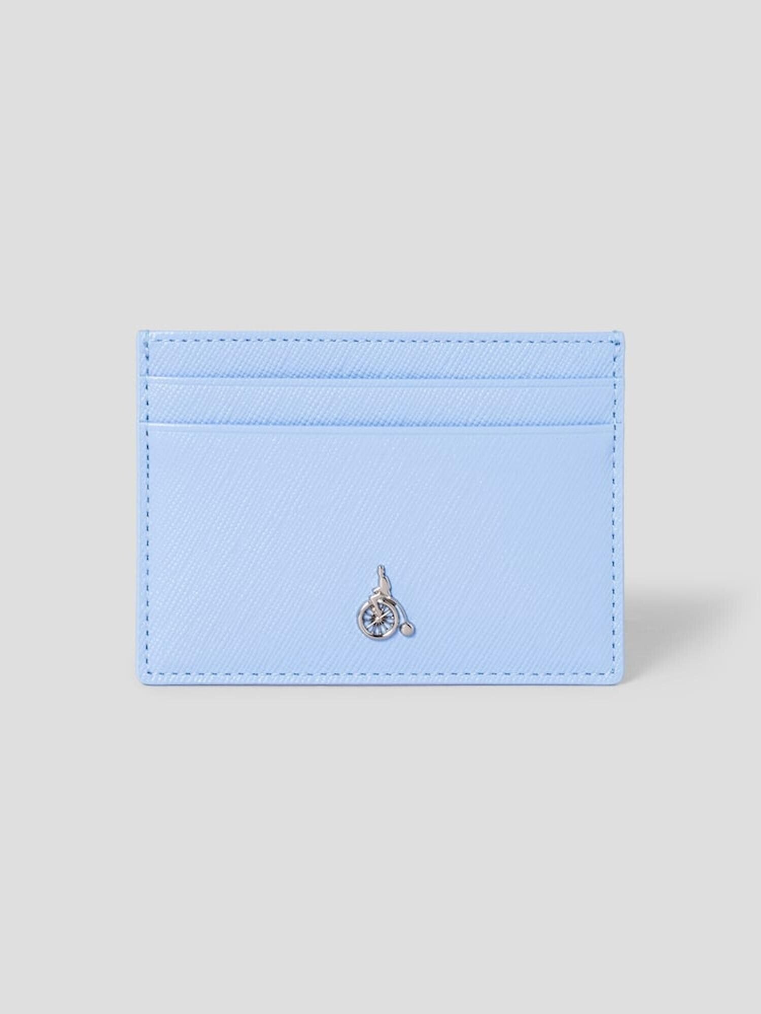 Bipol ACC [빈폴ACC] BE61A4T01Q single leather wallet - sky blue