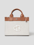Binfa ACC Women Canvas Square Cart Bag - Brick