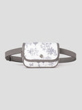 Binfou ACC Women's Pattern Belt Bag - White