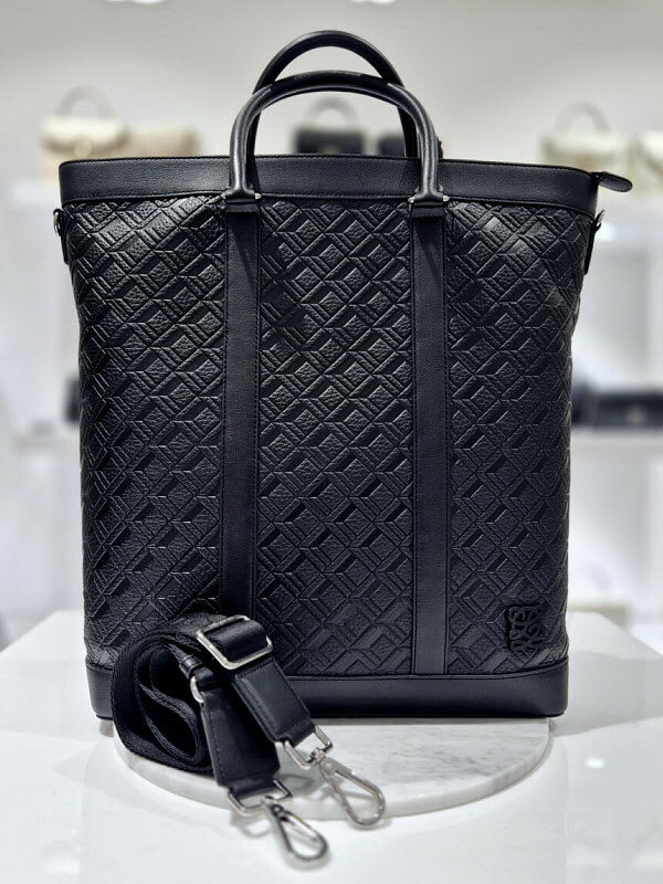 Louis Quatorze Men's Tote Bag MR1FM02BL P003569991