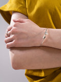 Jayne Luere Pearl Bracelet silver