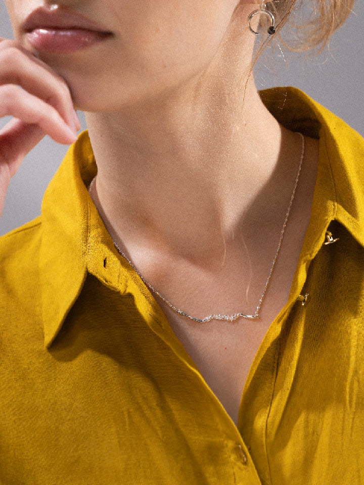 Jaynie Grain necklace silver
