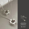 Designer Mall Women's Simple Basic Style Daily Flower Necklace