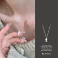 Designer Mall Women's Chic Fish Placement Simple Necklace