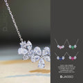 Designer Mall Women's Color Stud Fashion French New York Necklace