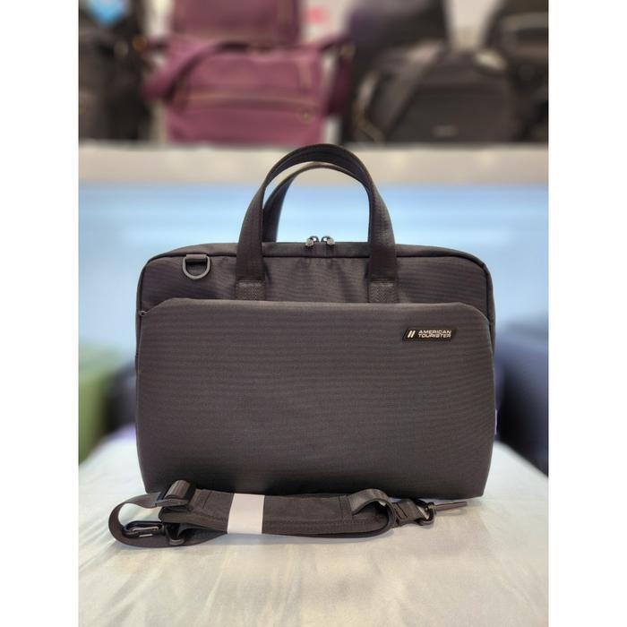 American Tourister Savezone01 RUBIO Rubberio portfolio L lightweight briefcase shoulderstrap内置 HL409