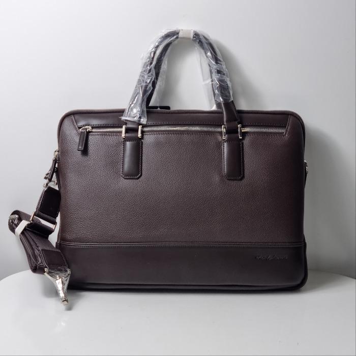 Michael by Tandy TC01 Men's Simple Cowhide Briefcase B5402703SB (33524491)