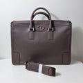 MichaelByTan迪TC01 Men's Premium Leather Document Bag Crossbody Business Tote B5604305 (47335331)