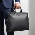 Michael By Tandi TC01 Men's Premium Leather Briefcase Crossbody Business B5605305SB1 (47335356)