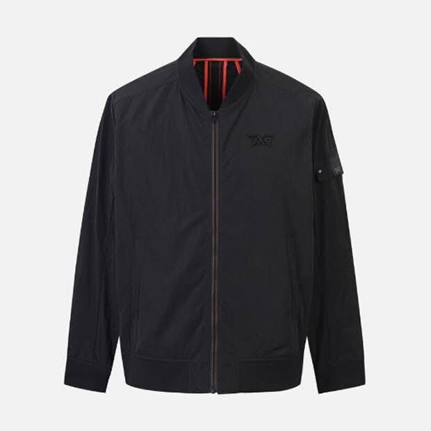 PXG Golf Jacket JQJ PJPCM6104-21 MA-1 JACKET BLACK