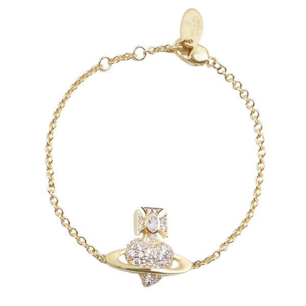 Vivian Westwood Agatha Hart Charm Bracelet 6102024D 02R102 R102