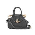 Vivian Westwood 5C010005W S000B N402 Yamazemin Vegan BioGreen Sapiano Mini Top Handle Tote Bag