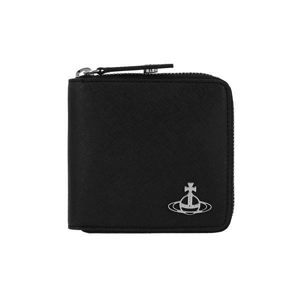 Vivian Westwood 5107004KU S0021 N401 Sahara Zip Around Wallet