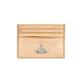 VivienneWestwood 54030004W L00A7 R401 Metallic Crinkled Card Wallet