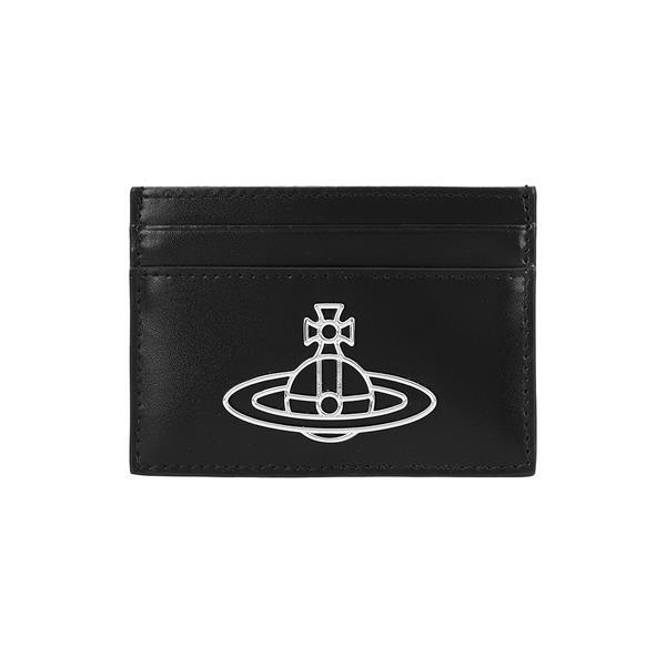 Vivian Westwood 54030007W L0077 N401 silk leather card wallet