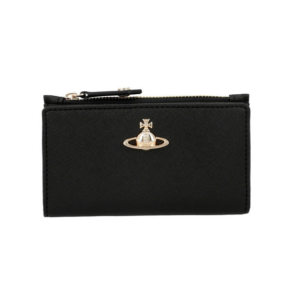 VivienneWestwood 54020001W S0021 N402 Sophiaano Slim Flap Zip Card Wallet