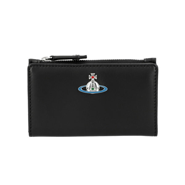 Vivian Westwood 54020003W L001L N403 Napa Slim Flap Zip Card Wallet