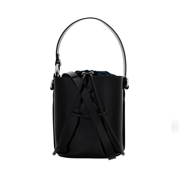 Vivian Westwood 4C030007W L008I N404 Daisy Shiny Pattern Drawstring Shoulderbag