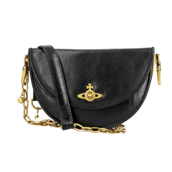 VivienneWestwood 48030004U L0067 N401 Bonnie Polished Chain Shoulderbag