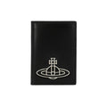Vivian Westwood 5115002WU L0077 N401 silk leather vertical small card wallet