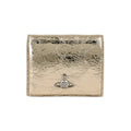 Vivian Westwood 51150030W L00A7 R401 metallic crinkled clutch