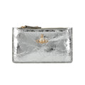 Vivienne Westwood 54020004W L00A7 Q401 metallic crinkled slim long zip wallet