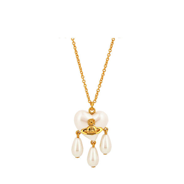 Vivian Westwood 6301012T 02R107 Cheryl Peal Heart Necklace