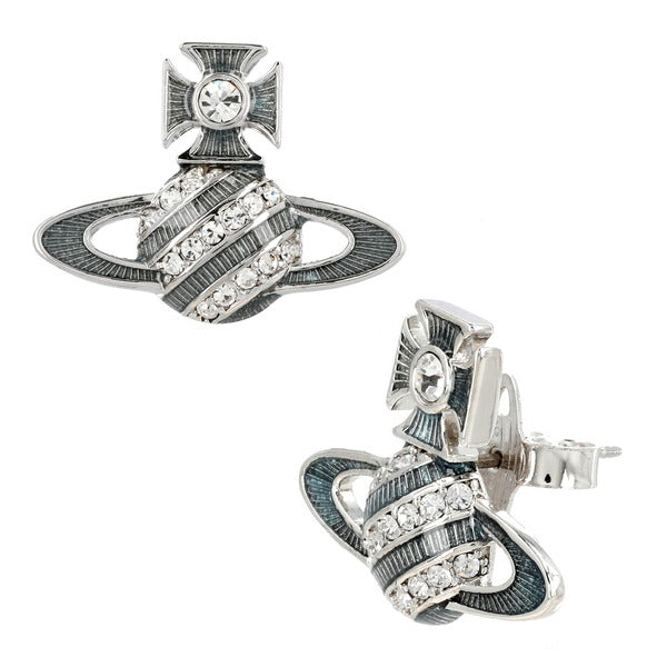 Vivian Westwood 62010365 02P600 Assist Baas Relief Earrings