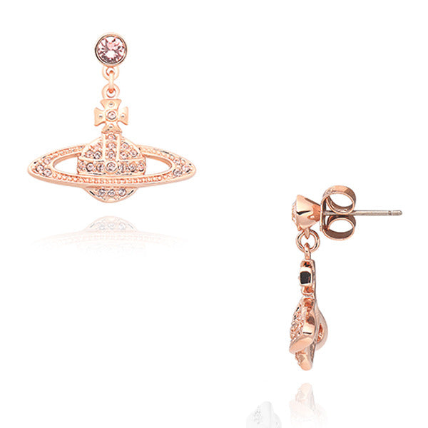 Vivian Westwood 62020025 G120 Mini Vas Leaf Drop Earrings