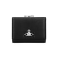 Vivienne Westwood 5115002MW S000D N403 Vegan Biogreen Grain Small Frame Wallet