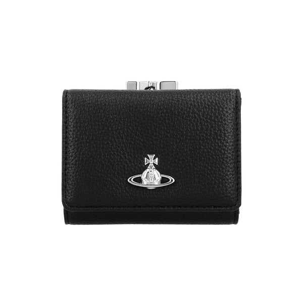 Vivienne Westwood 5115002MW S000D N403 Vegan Biogreen Grain Small Frame Wallet
