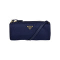 Prada 1NE058 2C05 F0216 nylon triangle logo shoulder bag