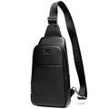 Septwolves S01 slingback natural leather men's mini crossbody bag