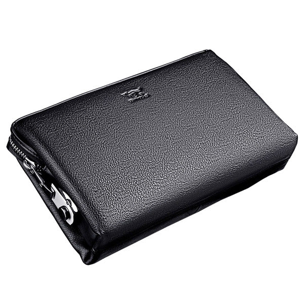 Septwolves C10 natural leather men's bag male brand clutch