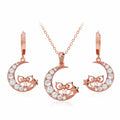 MaryGreen RoseGold Jewelry Christine Au Set