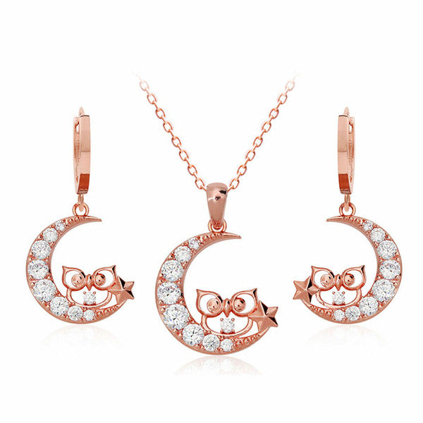 MaryGreen RoseGold Jewelry Christine Au Set