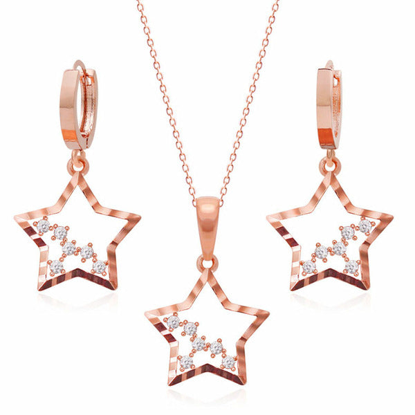 MaryGreen RoseGold Jewelry Stella SET