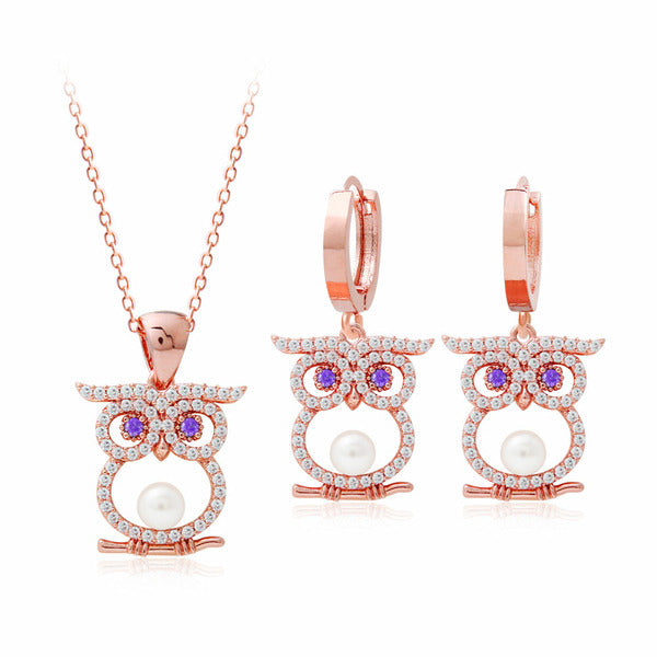 MaryGreen RoseGold Jewelry MoodNight Au SET