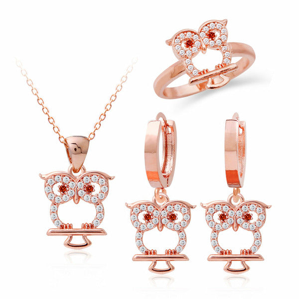 MaryGreen RoseGold Jewelry Bless Aul SET