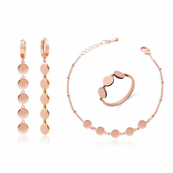MaryGreen RoseGold Jewelry Ioos SET