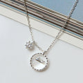 MaryGreen 925 SILVER whale necklace