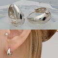 MaryGreen 925 sterling water drop ring earrings