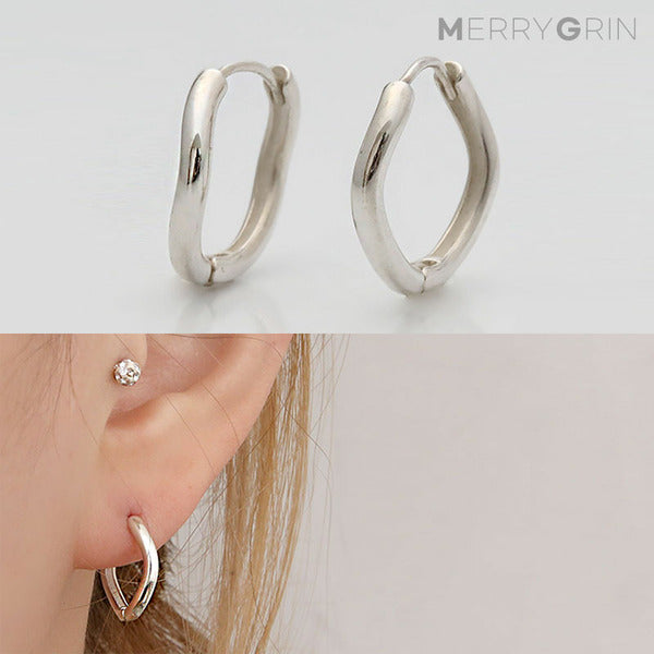 MaryGreen 925Silver Unique Earring