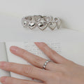 MaryGreen 925 sterling antique heart ring