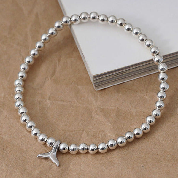 MaryGreen 925 SILVER silver bracelet lucky tail chain