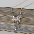 MaryGreen 925 silver Anna ribbon necklace
