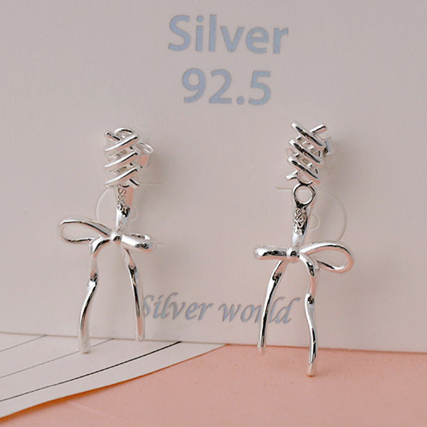 MaryGreen 925 Sterling Silver Nabuto Drop Earrings