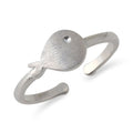MaryGreen 925 silver fish ring