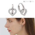 MaryGreen 925 sterling silver loving you earrings