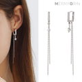 MaryGreen 925 silver rain earrings